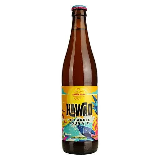 Пиво Forever Hawaii світле 4.5% 0.5 л скло